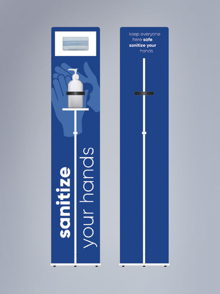 Freestanding PPE Station